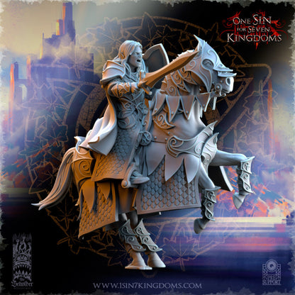 Silvermoor Elves Knights Of Ashur Command Group