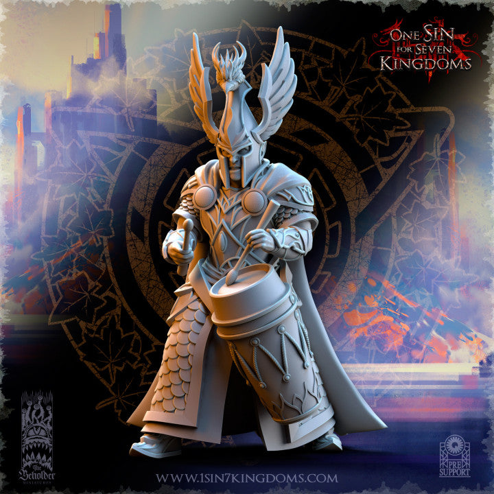 Silvermoor Elves Searing Bird Guardians Command Group