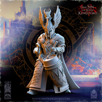 Silvermoor Elves Searing Bird Guardians Command Group