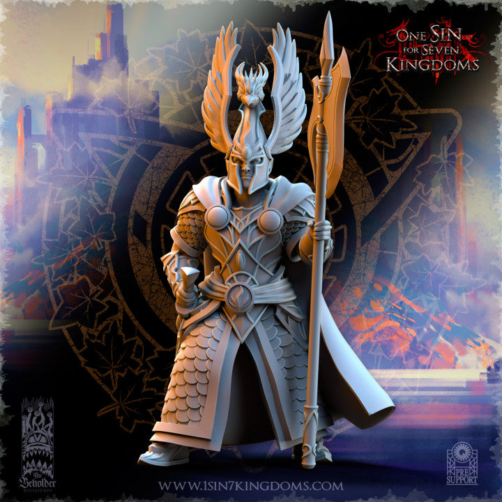 Silvermoor Elves Searing Bird Guardians Command Group