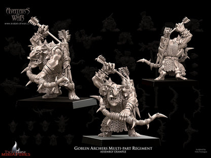 Multi-Part Goblin Archers Regiment