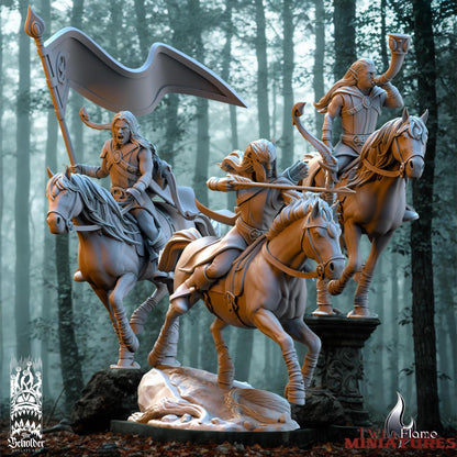 𝐄𝐯𝐞𝐫𝐠𝐫𝐞𝐞𝐧 𝐄𝐥𝐯𝐞𝐬 Deep Wood Riders Cavalry Regiment | Mounted Shock Troops