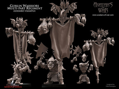 Goblin Warriors Multi-Part Regiment