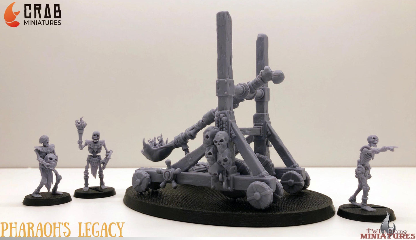 Undead Skeleton Catapult Siege Weapon Multi-part Kit