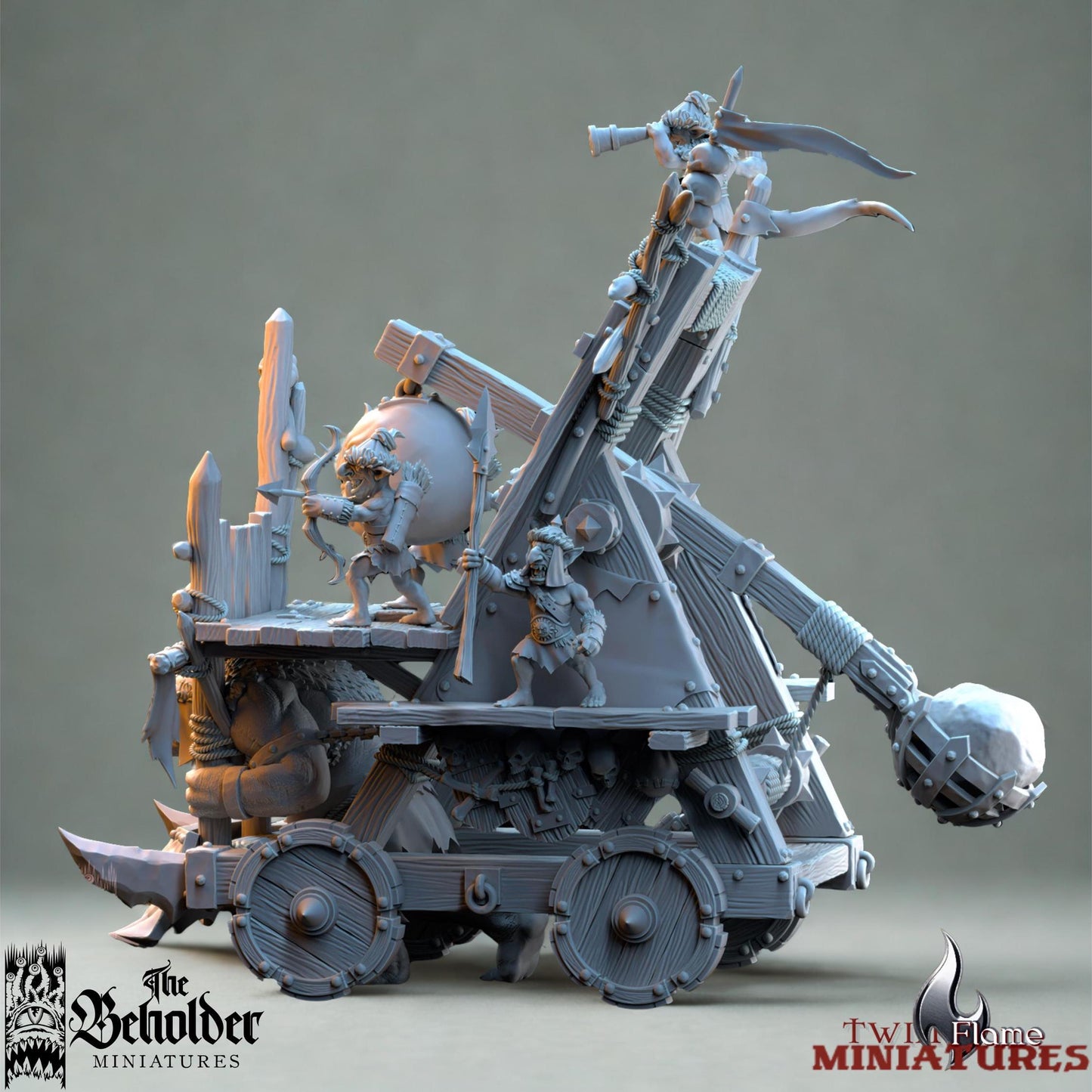 Goblin Rock Lobber Catapult | Black Horde Artillery War Machine