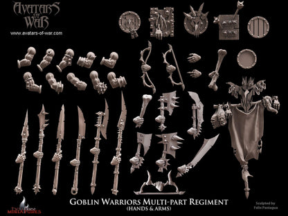 Goblin Warriors Multi-Part Regiment