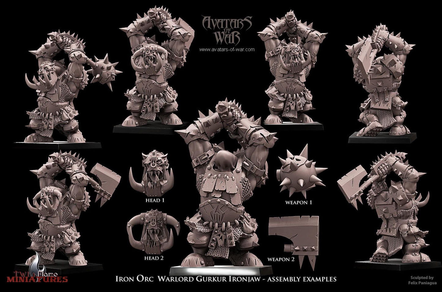 𝐆𝐮𝐫𝐤𝐮𝐫'𝐬 𝐈𝐫𝐨𝐧𝐜𝐥𝐚𝐝 𝐑𝐚𝐯𝐚𝐠𝐞𝐫𝐬 Iron Orcs Regiment