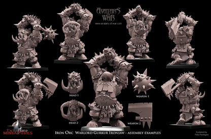 𝐆𝐮𝐫𝐤𝐮𝐫'𝐬 𝐈𝐫𝐨𝐧𝐜𝐥𝐚𝐝 𝐑𝐚𝐯𝐚𝐠𝐞𝐫𝐬 Iron Orcs Regiment