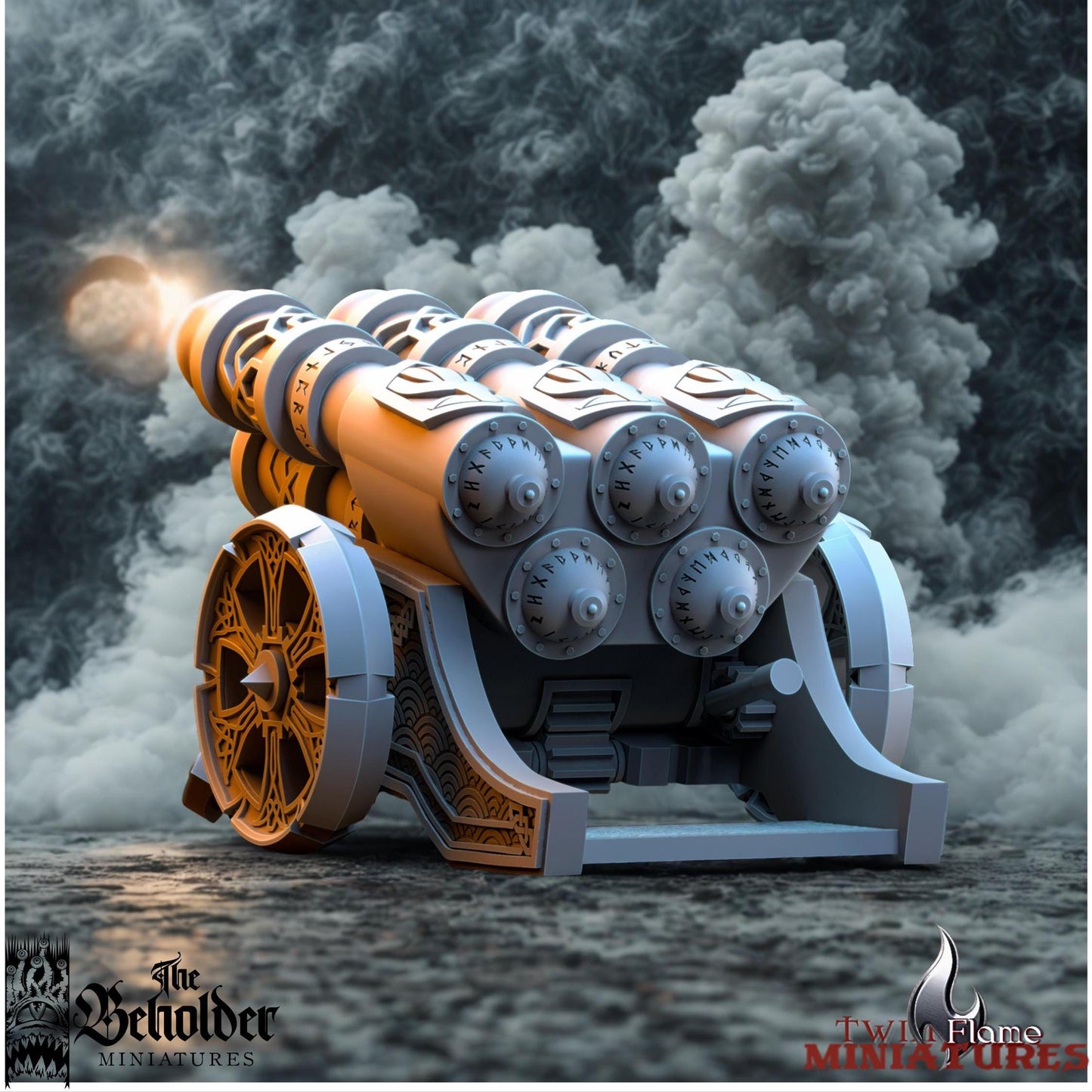 Dwarven Artillery | Volcano Battery with Crew