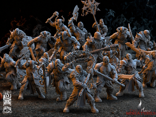 𝐑𝐞𝐚𝐥𝐦𝐬 𝐨𝐟 𝐌𝐚𝐲𝐡𝐞𝐦 Chaos Barbarians Regiment