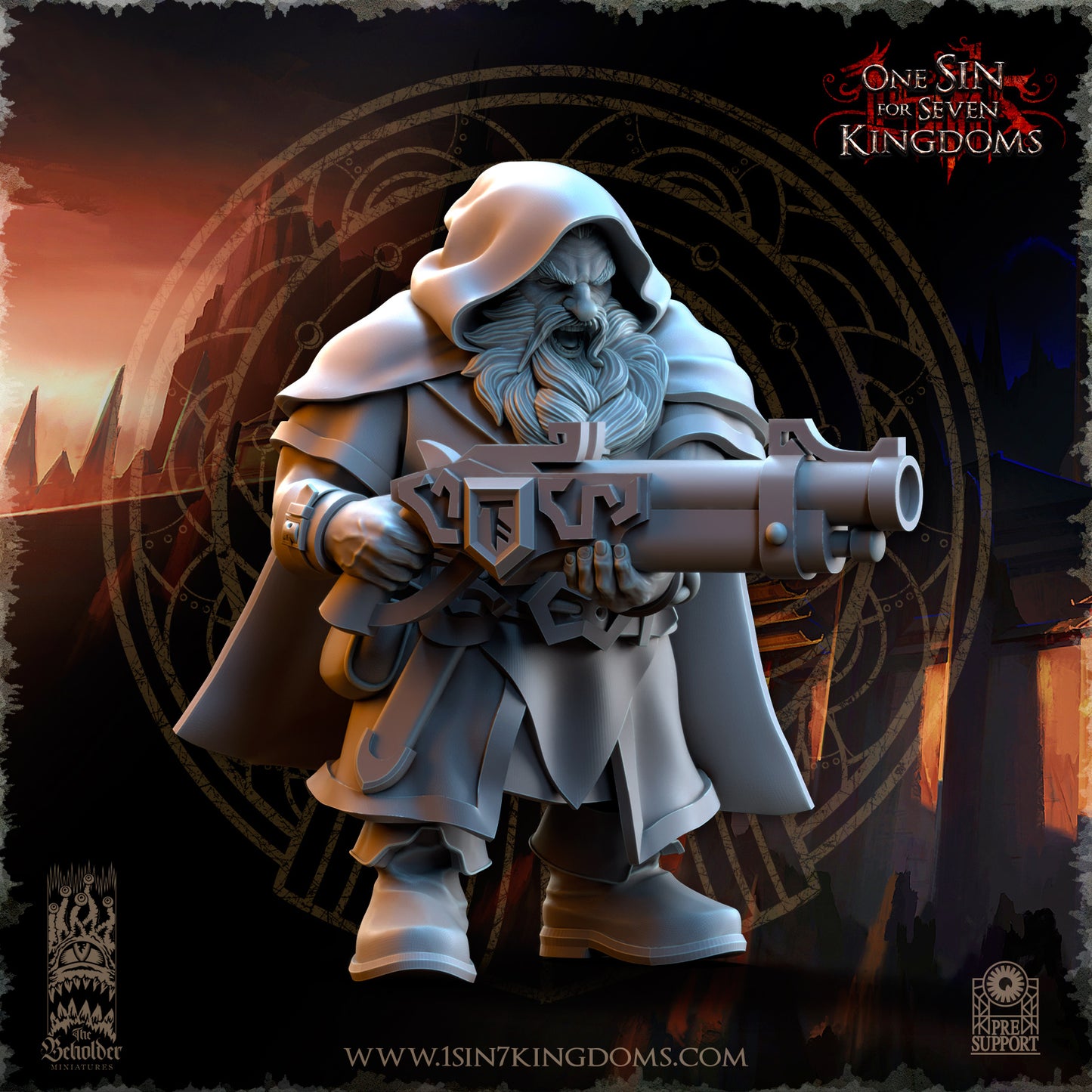 5 Dwarven Kingdoms Shaprshooters with Blunberbuss