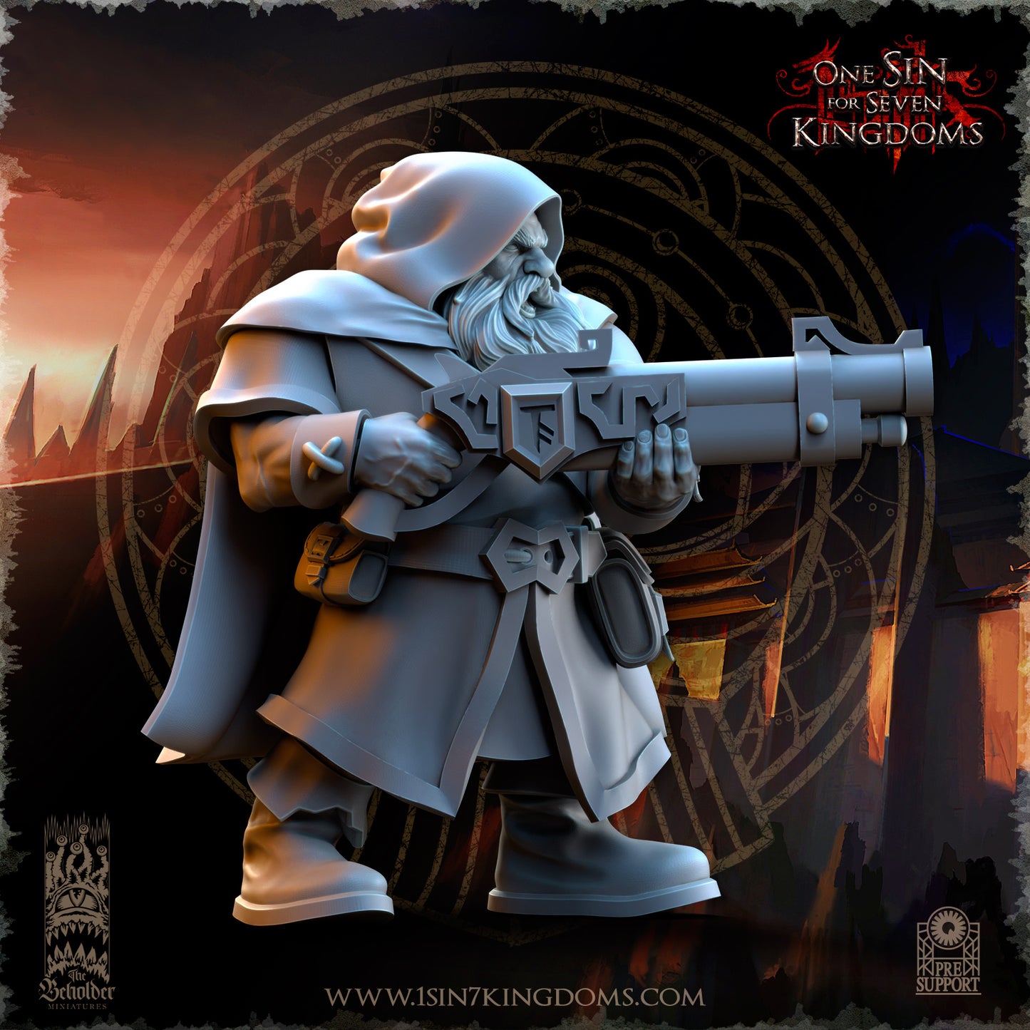 5 Dwarven Kingdoms Shaprshooters with Blunberbuss