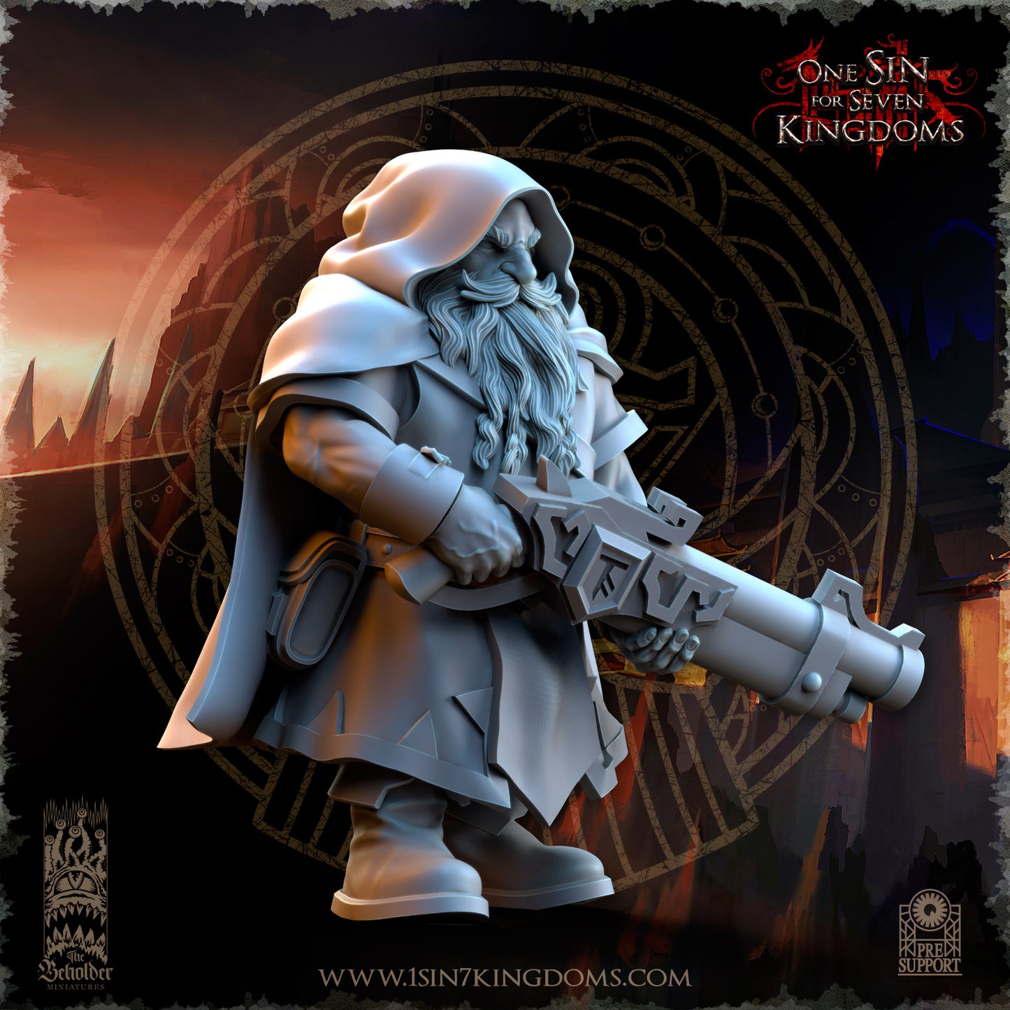 5 Dwarven Kingdoms Shaprshooters with Blunberbuss