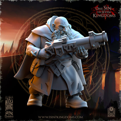5 Dwarven Kingdoms Shaprshooters with Blunberbuss