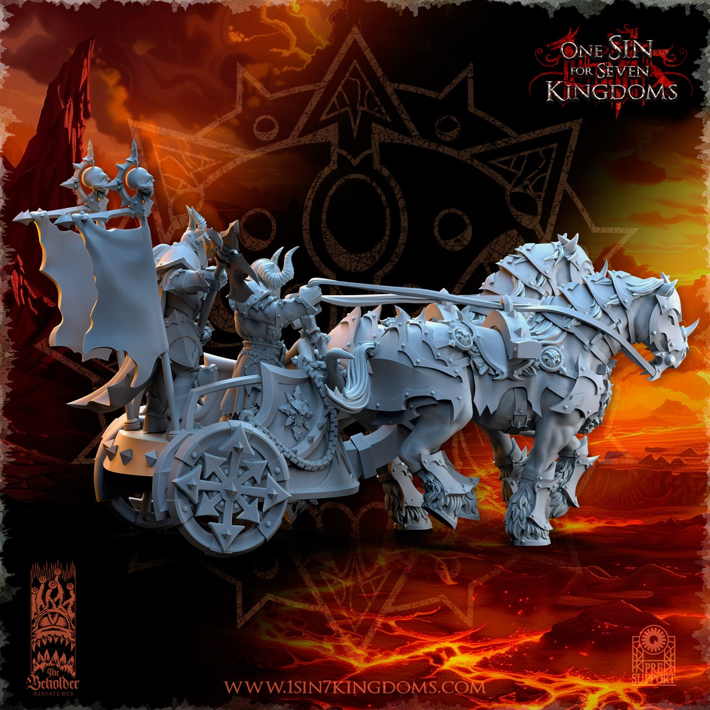 Realms Of Mayhem Deathbringer War Chariot