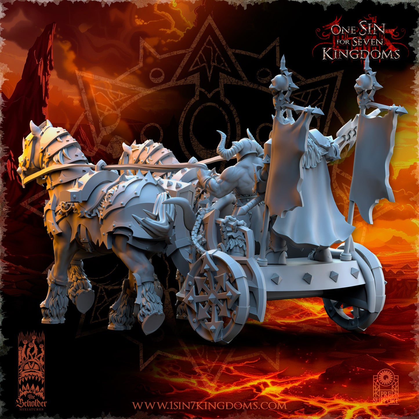 Realms Of Mayhem Deathbringer War Chariot