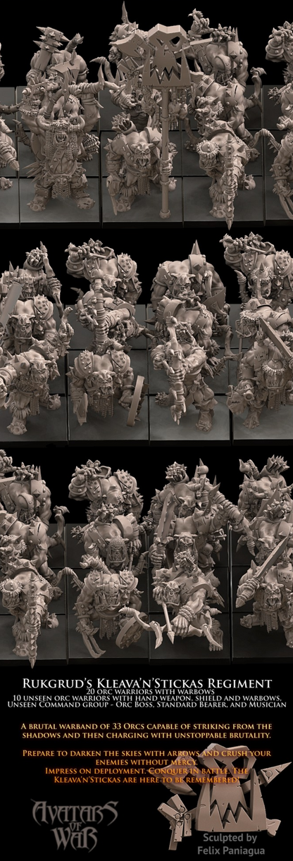 Rukgrud’s Kleava’n’Stickas Battle-Ready Regiment