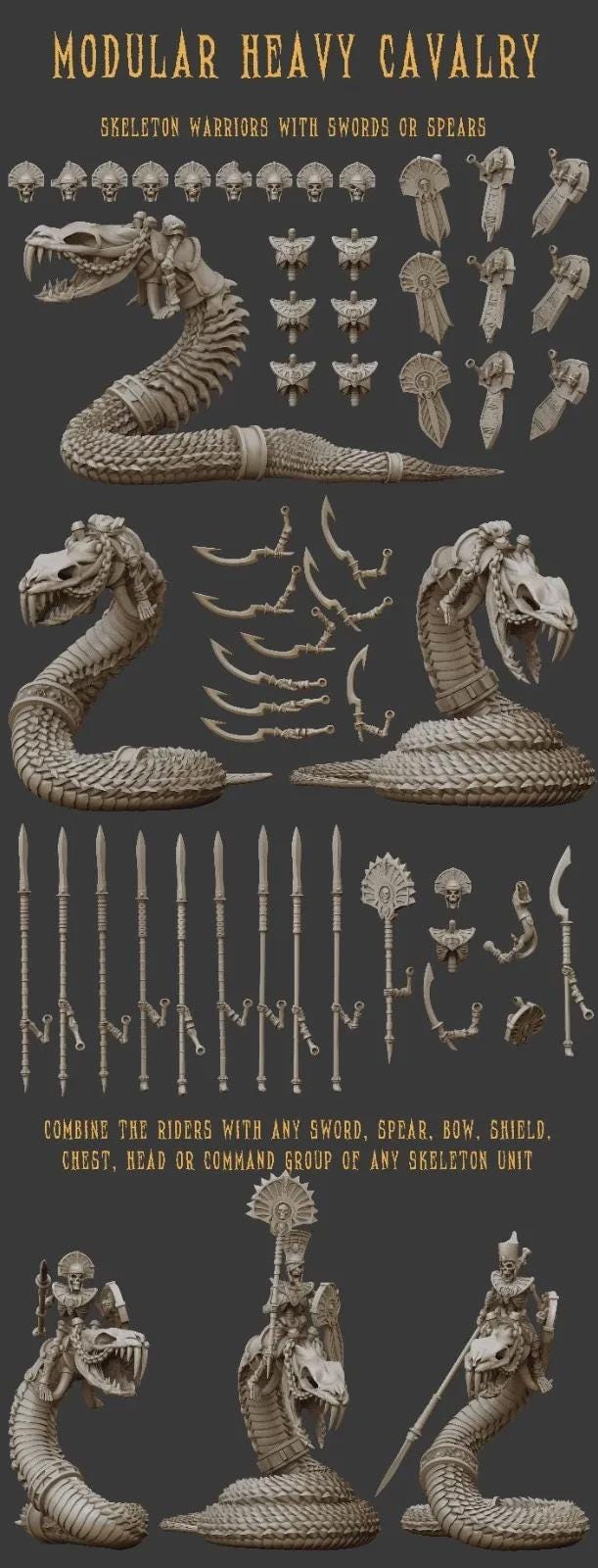 Undead Monstrous Infantry & Creature Options