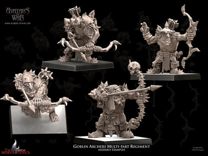 Multi-Part Goblin Archers Regiment