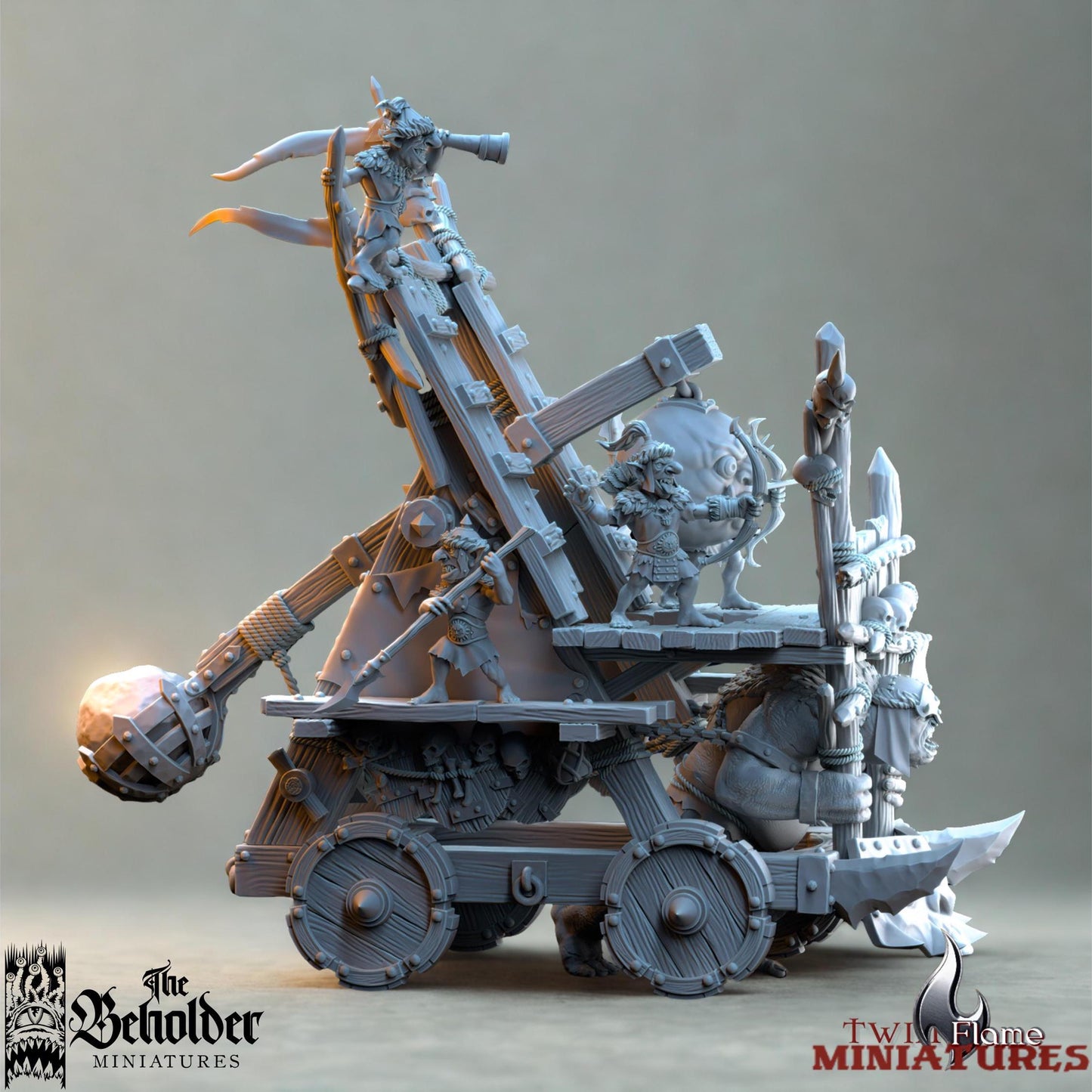 Goblin Rock Lobber Catapult | Black Horde Artillery War Machine