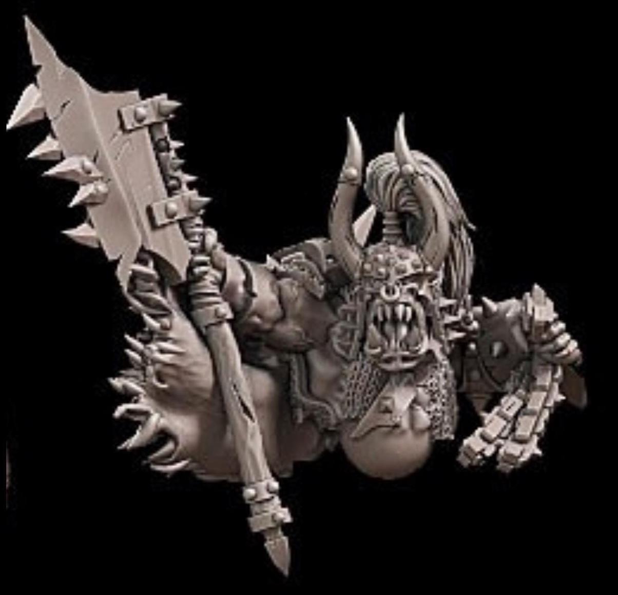 Orc Warlord on Wyvern