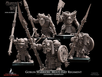 Goblin Warriors Multi-Part Regiment
