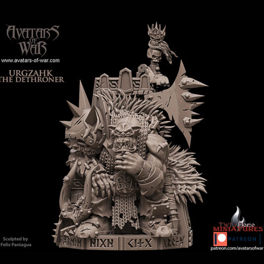 𝐔𝐫𝐠𝐳𝐚𝐡𝐤 𝐭𝐡𝐞 𝐃𝐞𝐭𝐡𝐫𝐨𝐧𝐞𝐫 | Orc Warboss