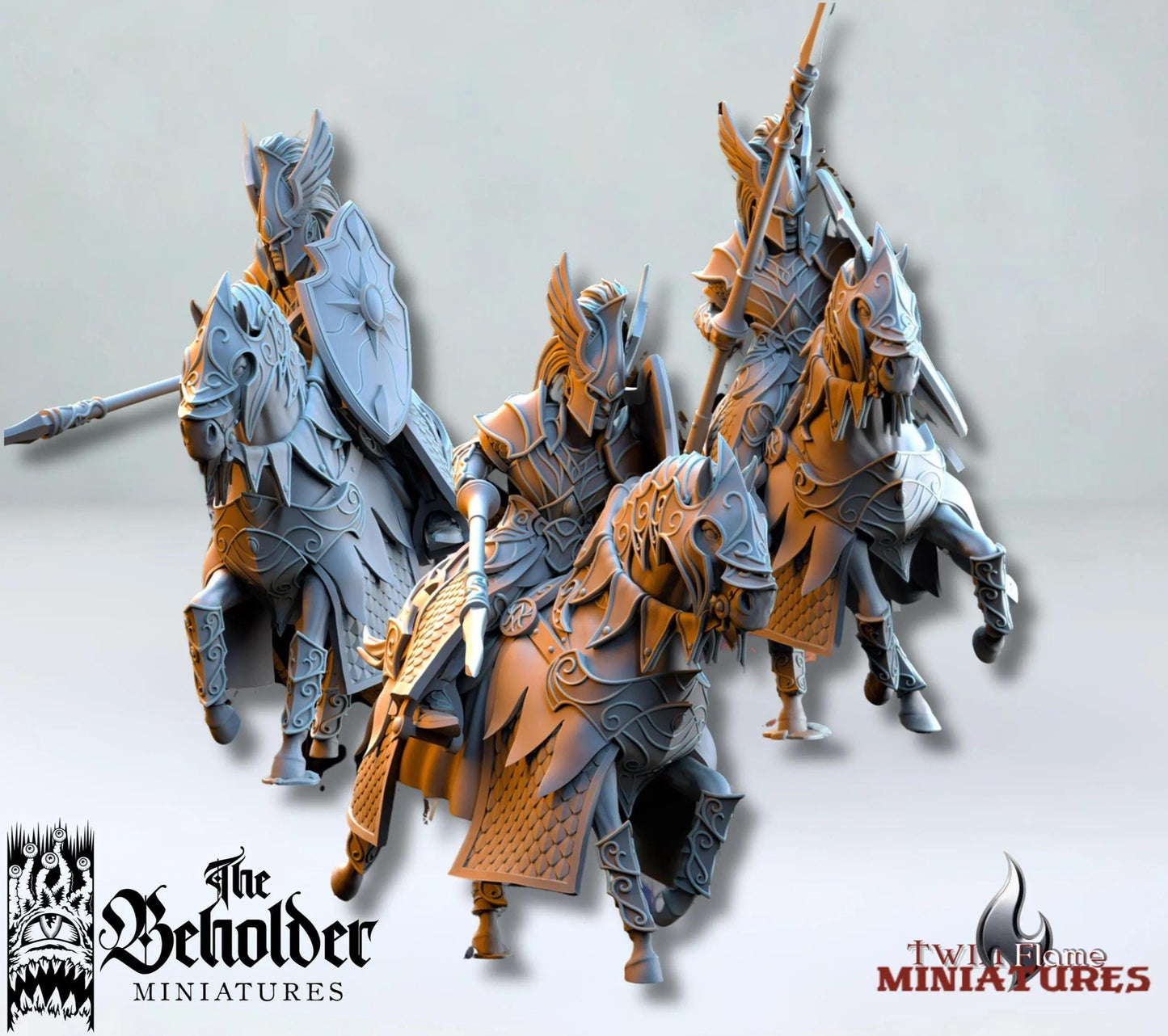 High Elven Army Starter Pack | Cavalry & Swordsmen with Command