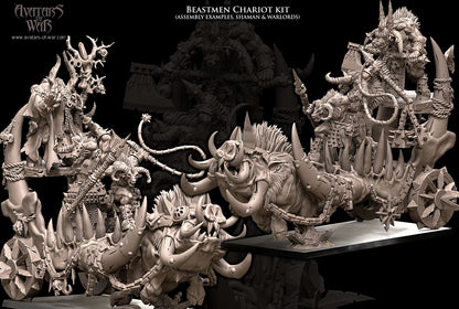 Beastmen Chariot Multi-Part Kit