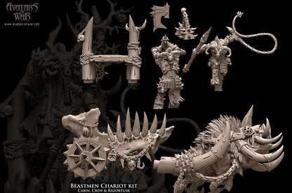 Beastmen Chariot Multi-Part Kit