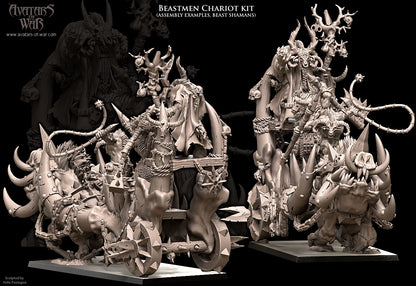 Beastmen Chariot Multi-Part Kit