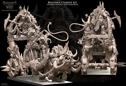 Beastmen Chariot Multi-Part Kit