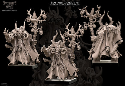 Beastmen Chariot Multi-Part Kit