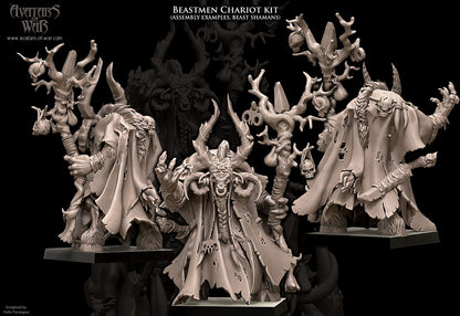 Beastmen Chariot Multi-Part Kit
