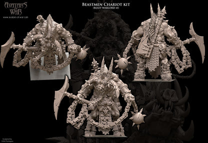 Beastmen Chariot Multi-Part Kit