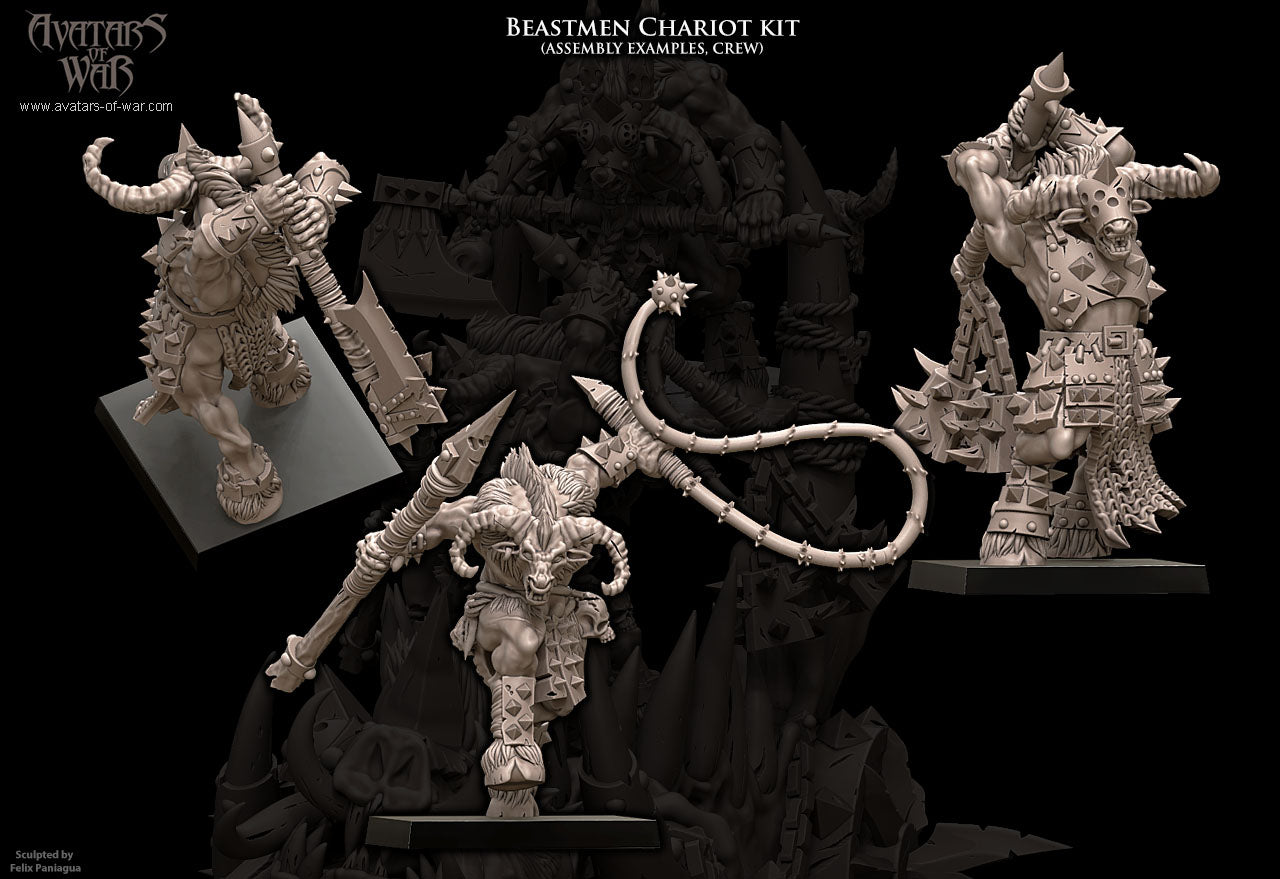 Beastmen Chariot Multi-Part Kit