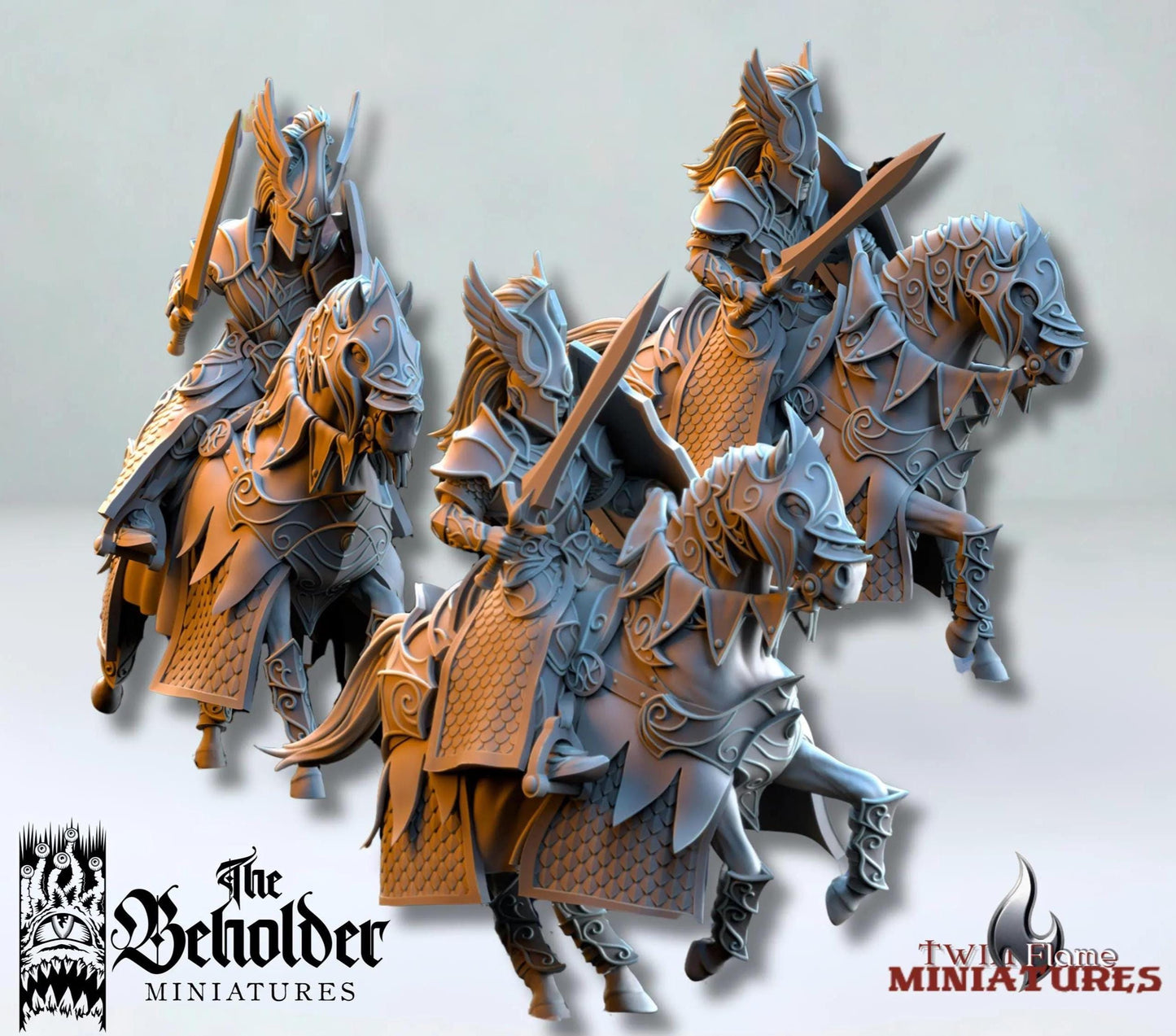 High Elven Army Starter Pack | Cavalry & Swordsmen with Command