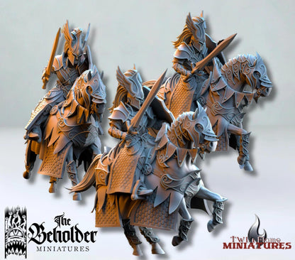 High Elven Army Starter Pack | Cavalry & Swordsmen with Command