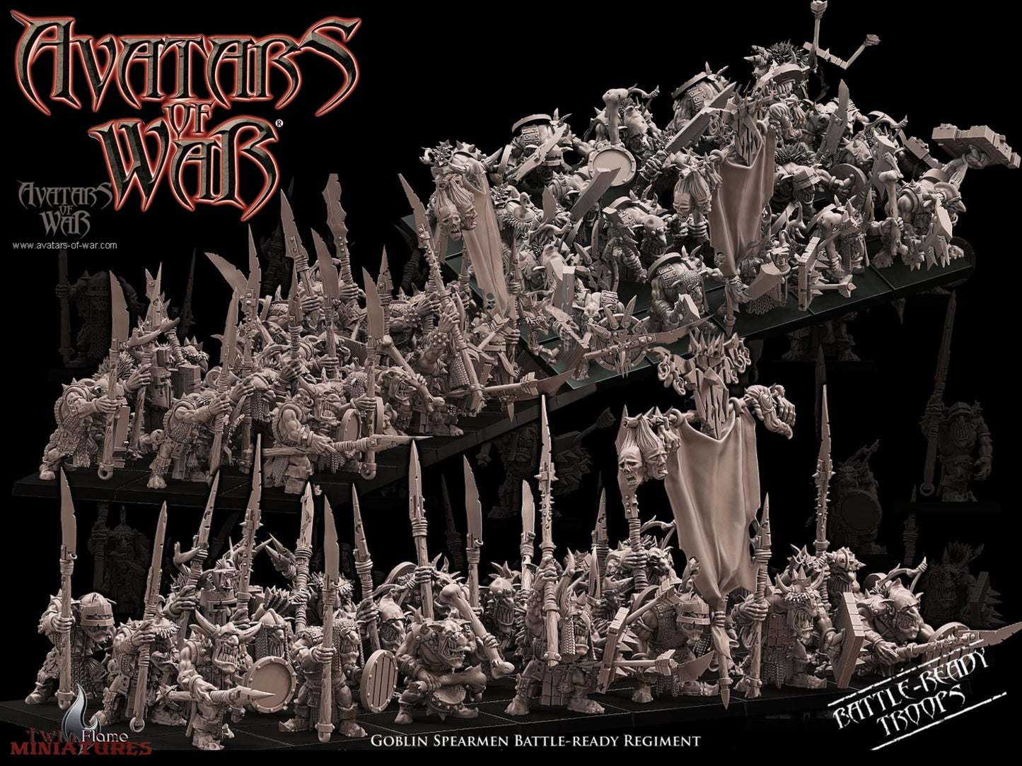Goblin Warriors Battle-Ready Regiment