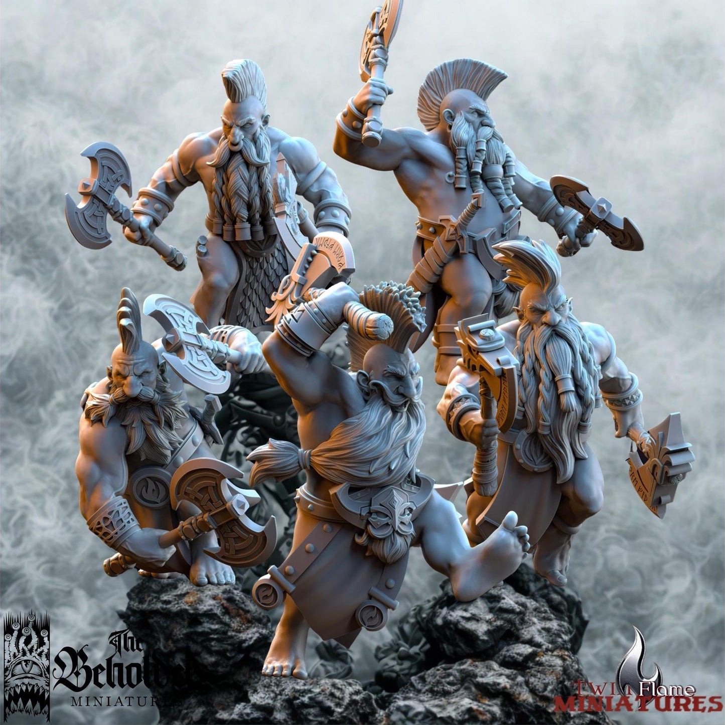 Slayers of the Molten Core Regiment with Command Group