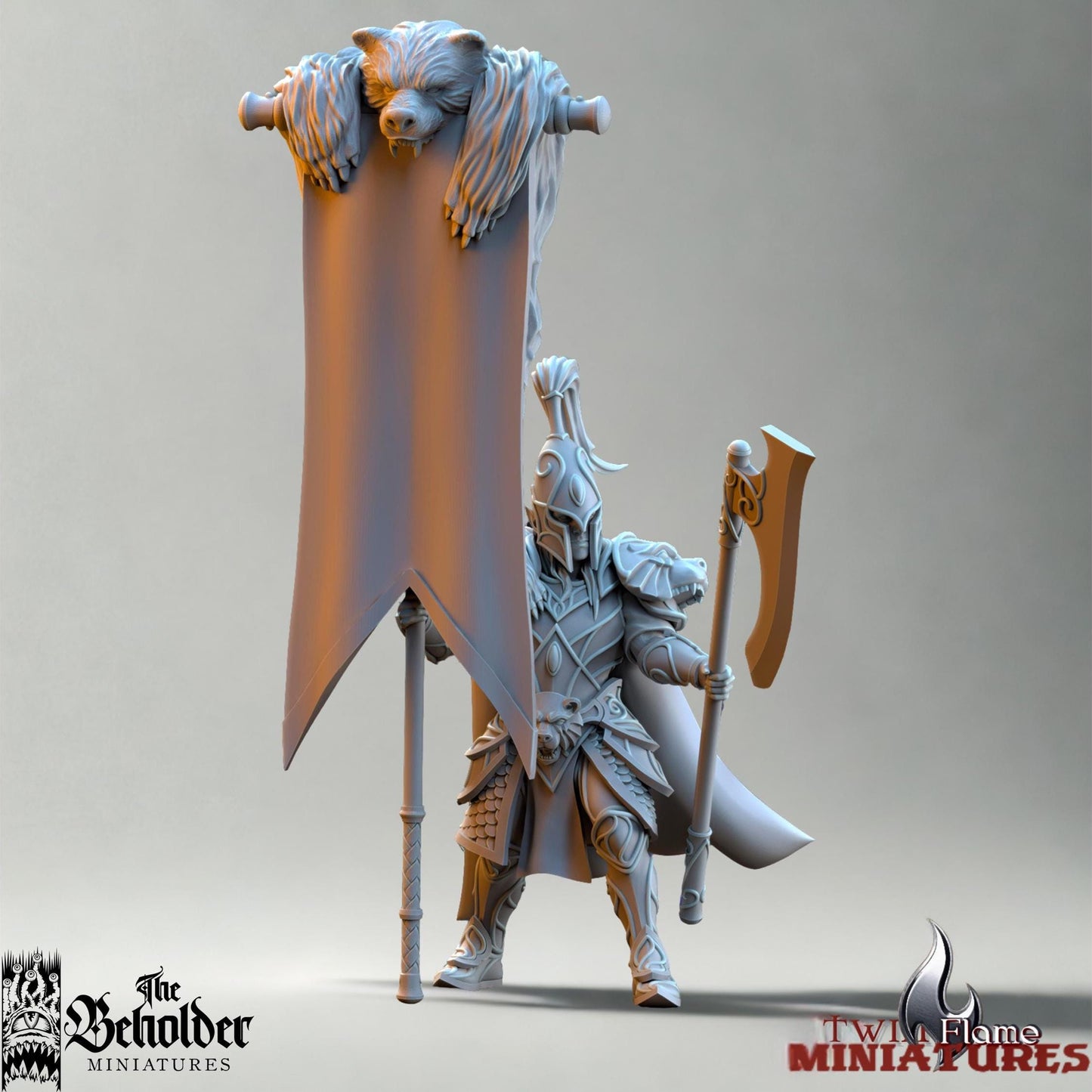 High Elves Bear Guardian Regiment, CG, Warriors & Chariot