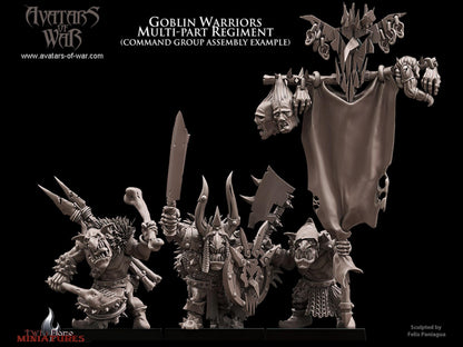 Goblin Warriors Multi-Part Regiment