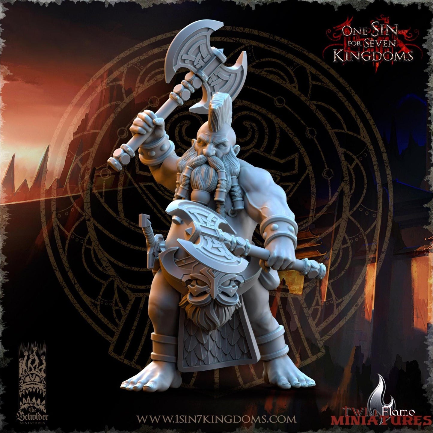 Slayers of the Molten Core Regiment with Command Group