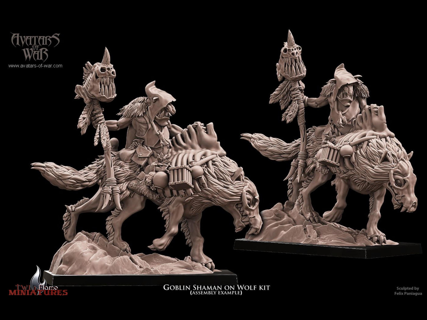 Goblin Shaman on Wolf