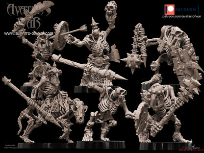 Skeletal Goblin Warriors | Multipart & Battle-Ready Undead Goblins