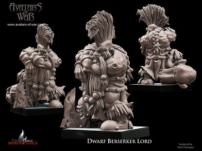 Dwarf Berserker Lord | Daemon Slayer