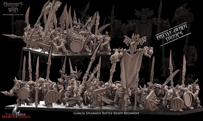Goblin Warriors Battle-Ready Regiment