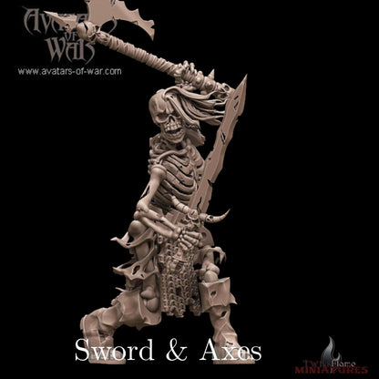 Skeleton Heroes & Sorcerers Battle-Ready Miniatures