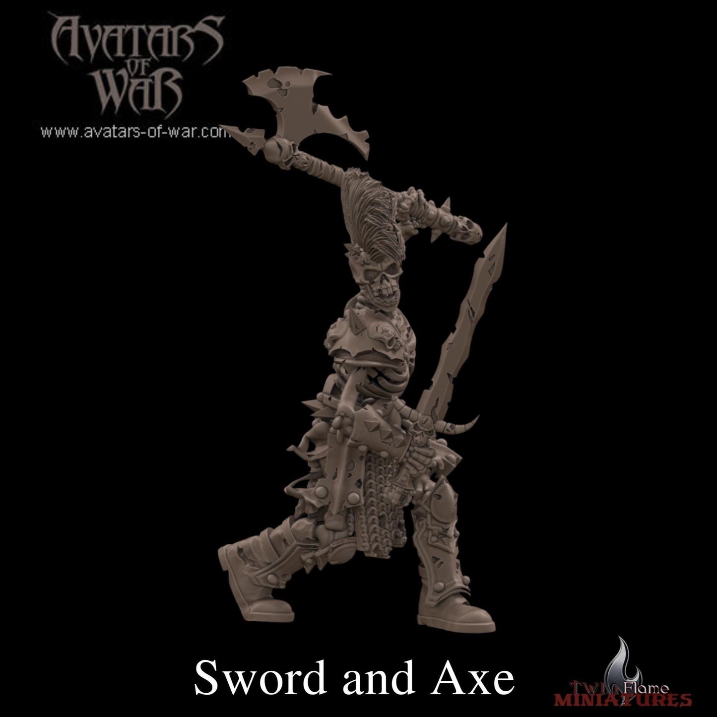 Skeleton Heroes & Sorcerers Battle-Ready Miniatures