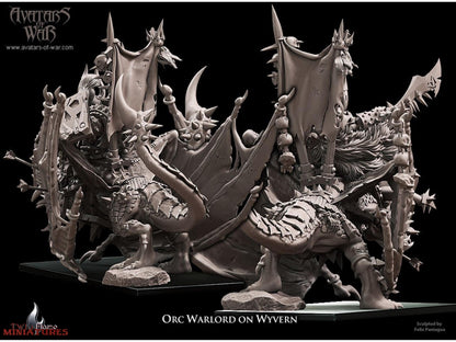 Orc Warlord on Wyvern